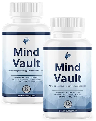 Mind Vault brain supplement 2-bottle package — premium cognitive support